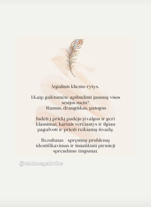 Psichologinės krypties konsultacijos