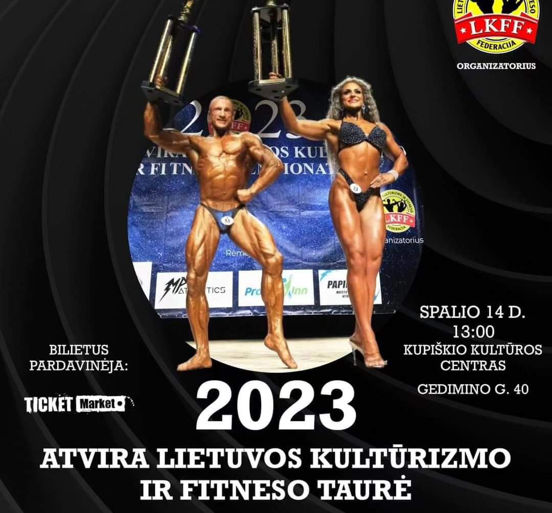 ATVIRA LIETUVOS KULTŪRIZMO IR FITNESO TAURĖ 2023 , Kupiškis