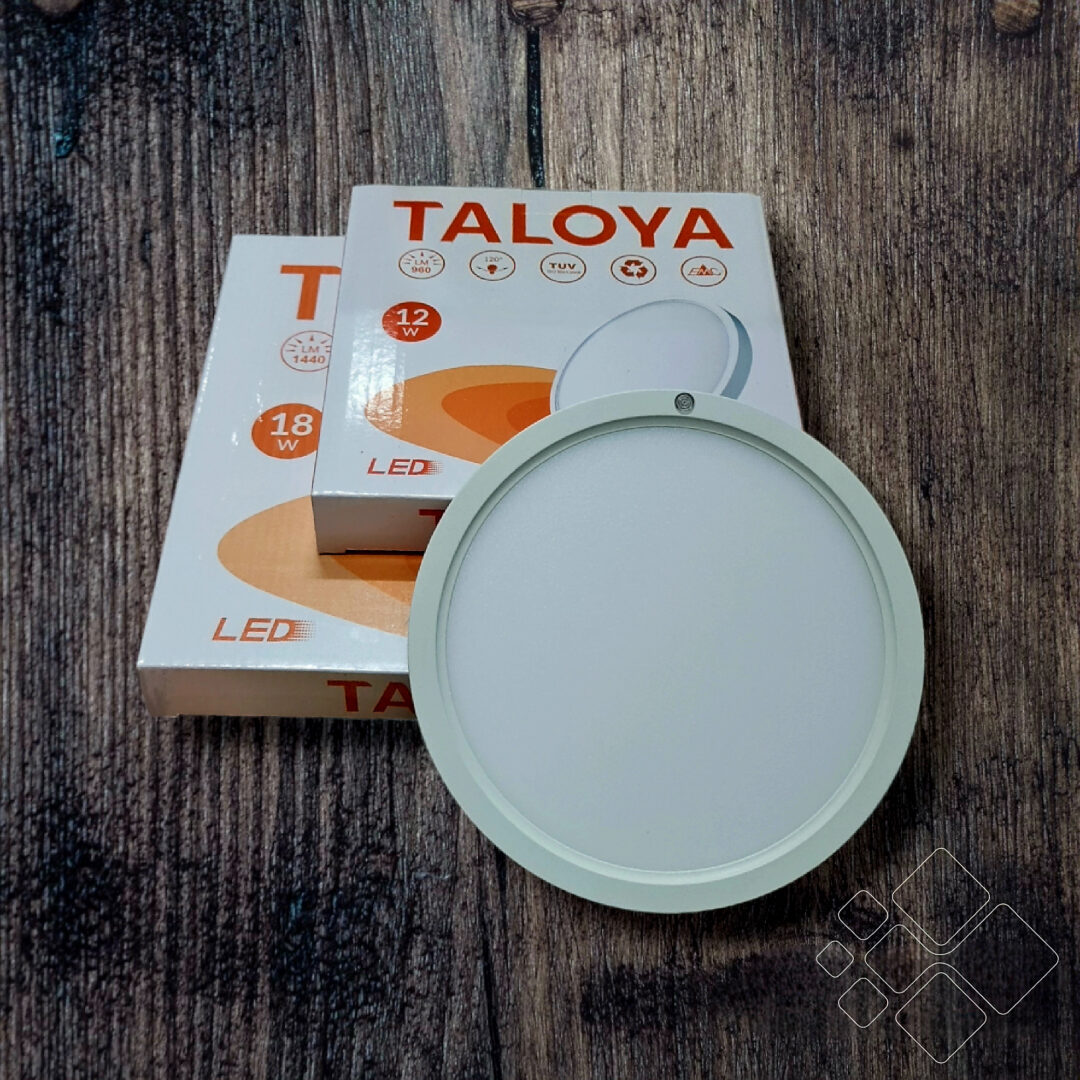 LED panelė su judesių jutikliu TALOYA 12W