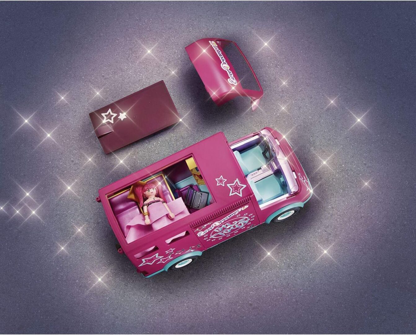 70152 PLAYMOBIL® EverDreamerz Mago pasaulis - kelioniniame furgone.