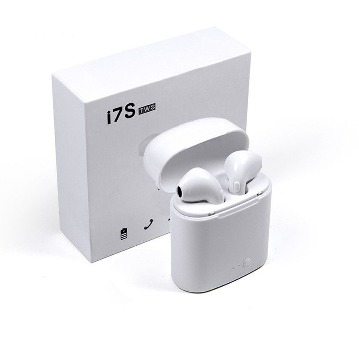 Belaidės Ausinės BT I7S TWS Su „POWERBANK“