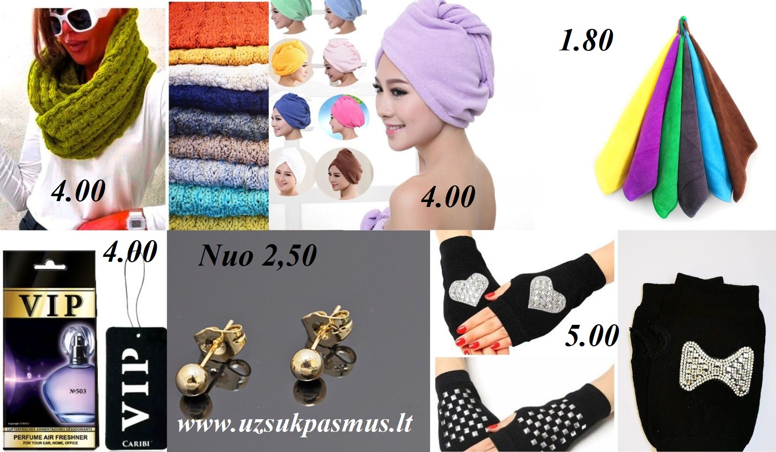 Viskas tik po 5 eurus. Puiki idėja dovanėlėms