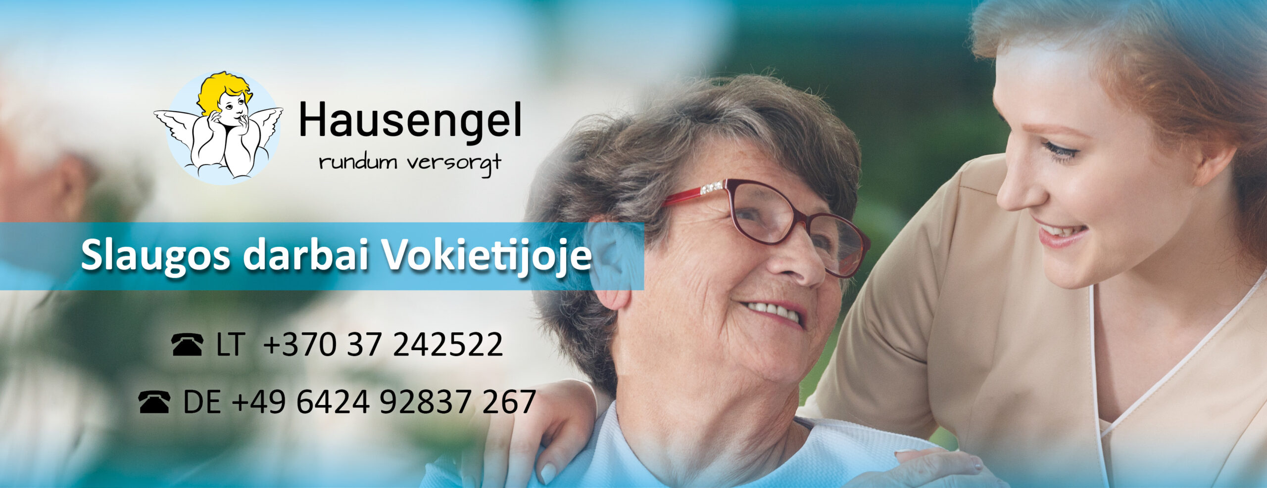 Darbas slaugytojams Vokietijoje