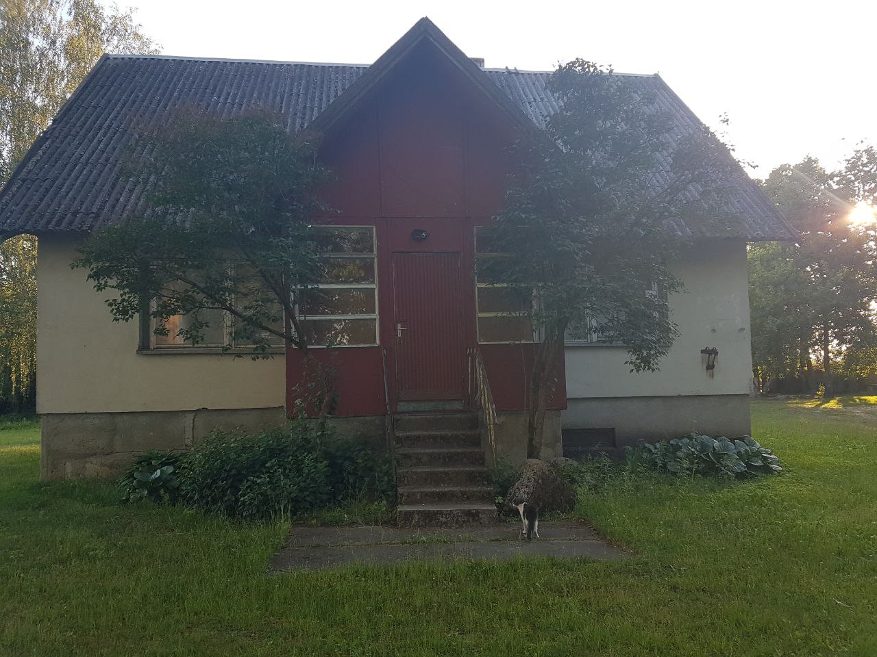 Tvarkingas namas Šakių r. Turčinų k.