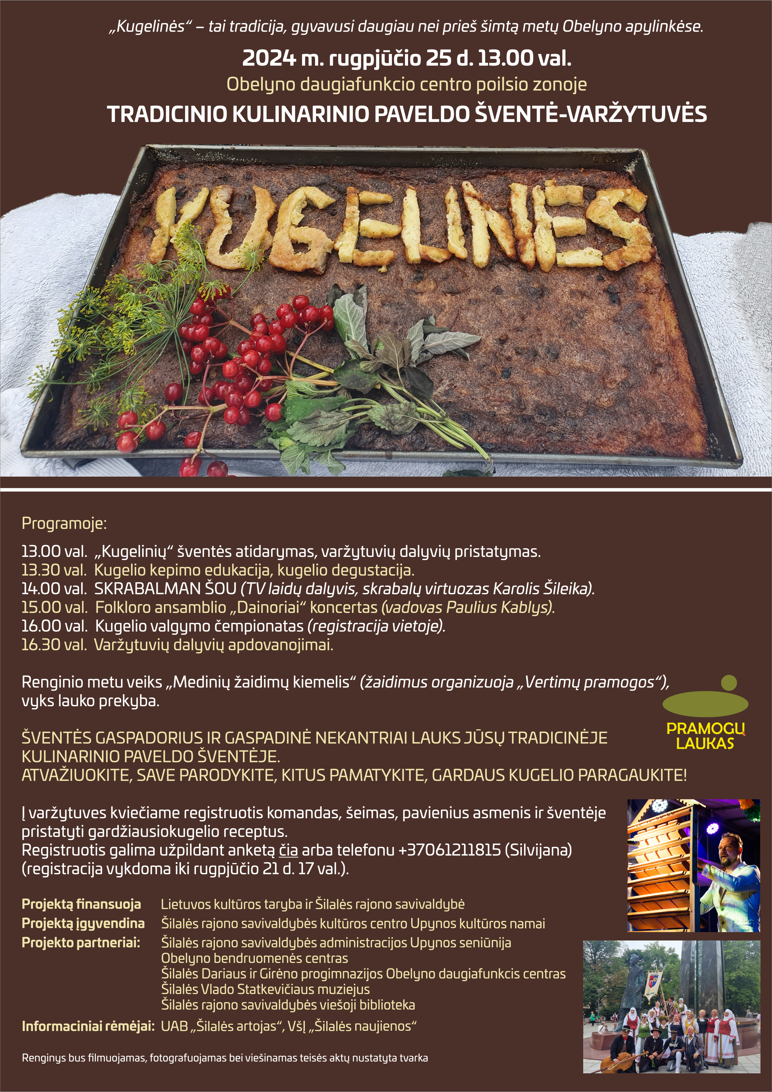 TRADICINIO KULINARINIO PAVELDO ŠVENTĖ-VARŽYTUVĖS "KUGELINĖS"