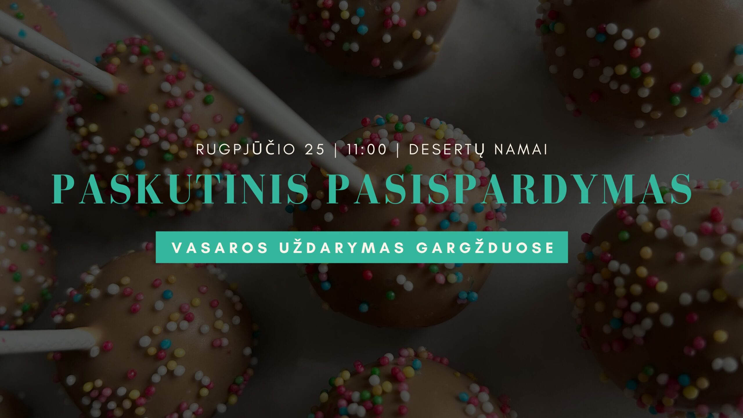 Vasaros Uždarymo Šventė - Desertų Namai