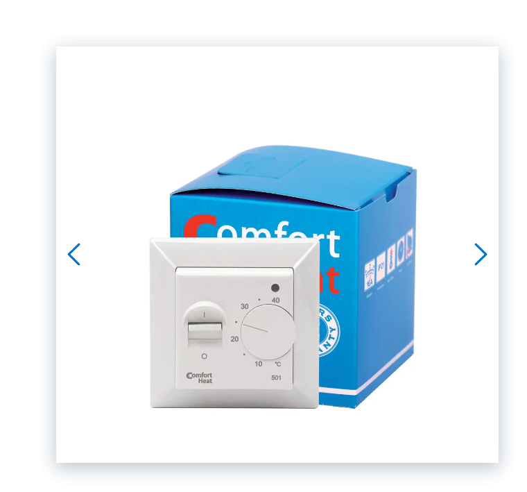 Termostatas COMFORT HEAT C 501, 14 A, su grindų temperatūros davikliu