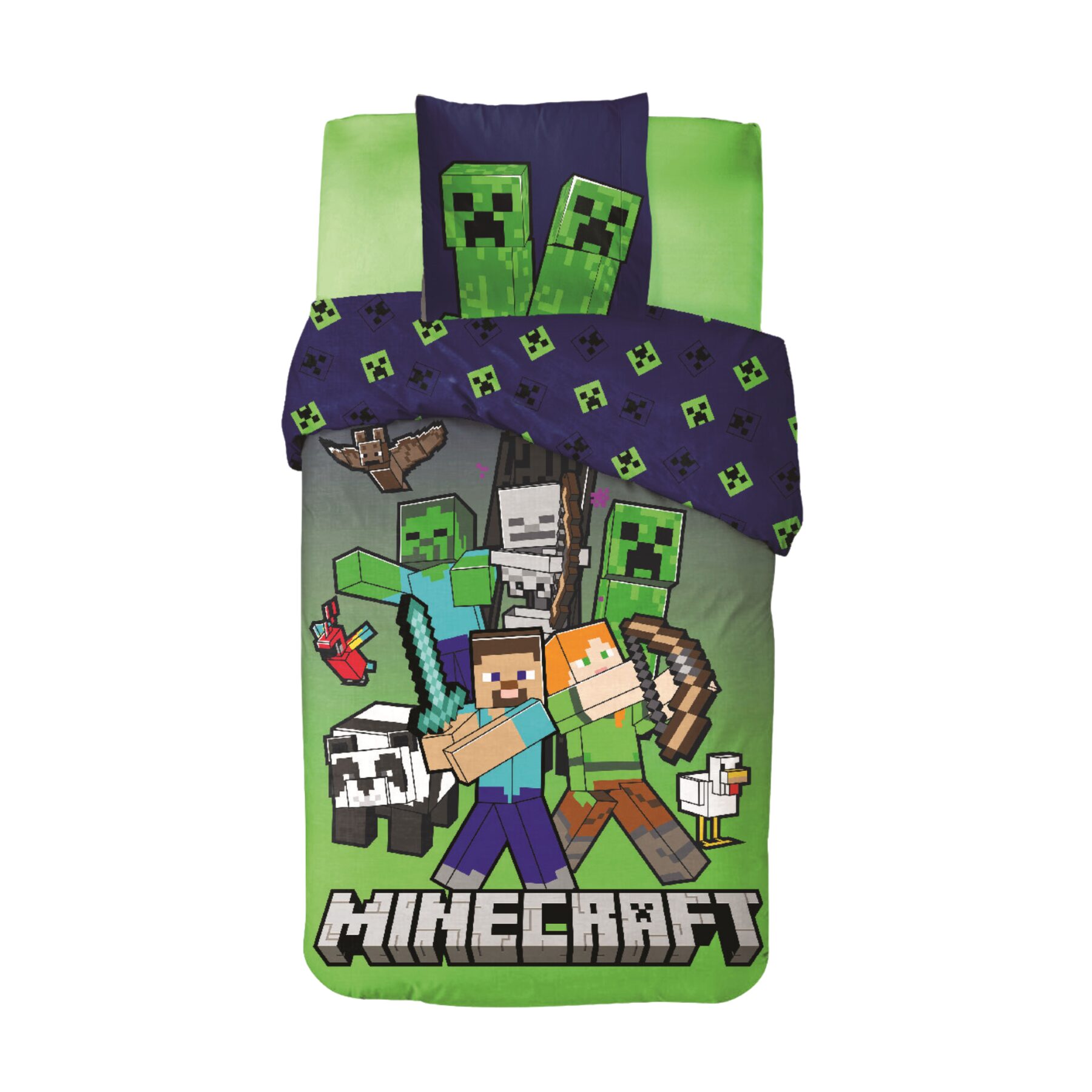 Patalynės komplektas Minecraft Team