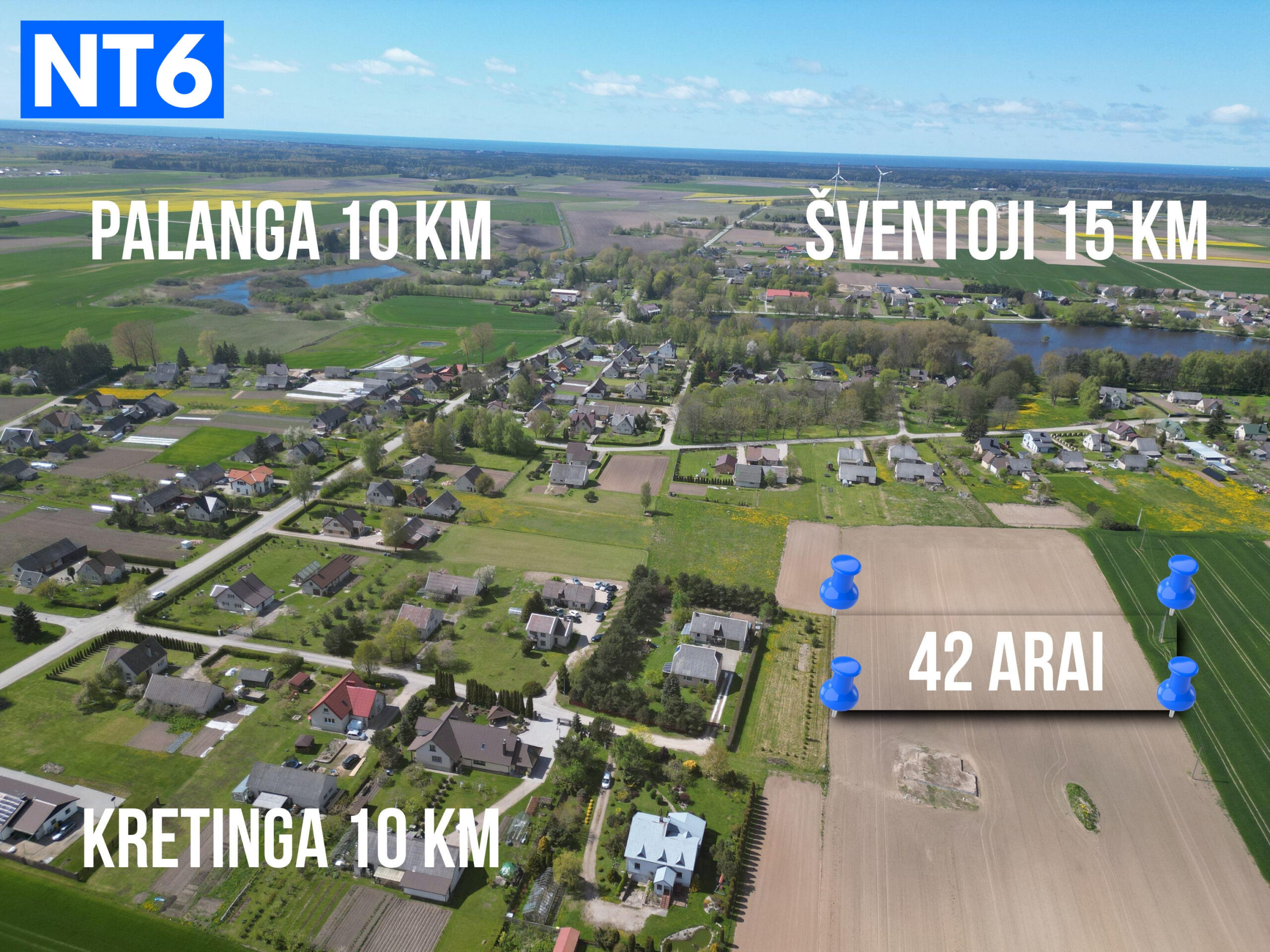 PARDUODAMAS 42 A. NAMŲ VALDOS SKLYPAS RŪDAIČIUOSE