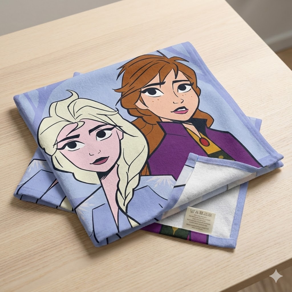 Veido rankšluostis Frozen Sister