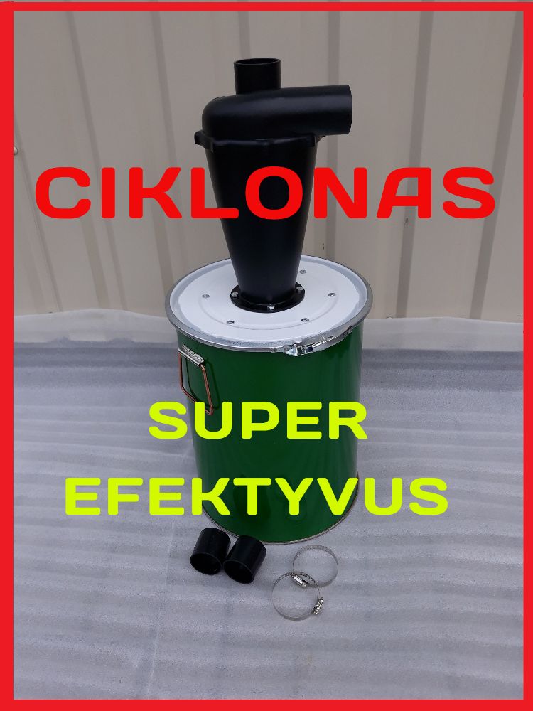 Ciklonas dulkiu siurbliui