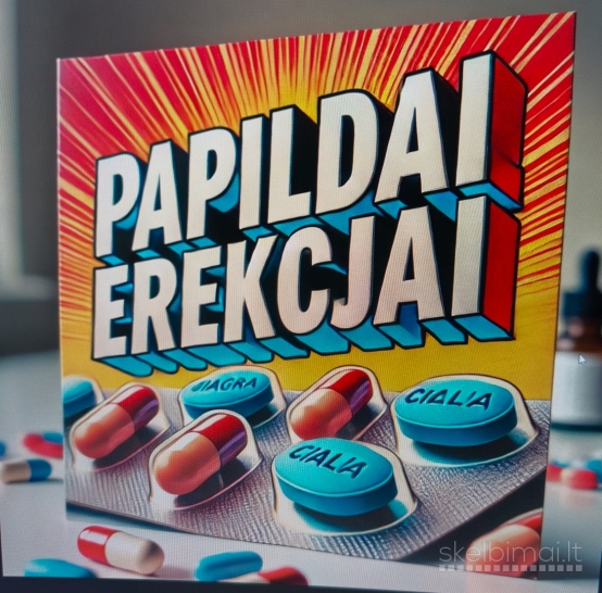 Rimtos SEX Tabletes Vyrams ir Moterims seksui, akto prailginimui, pastatymui.