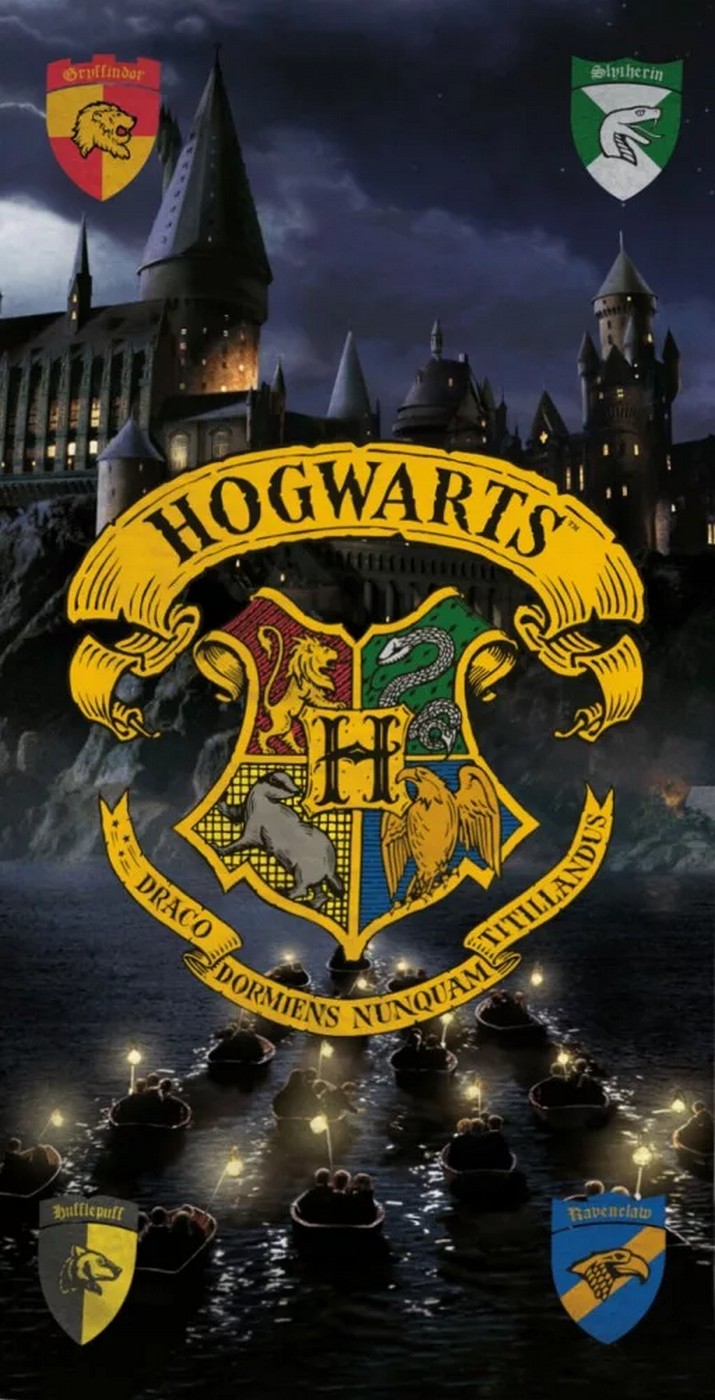 Vonios ir paplūdimio rankšluostis Harry Potter