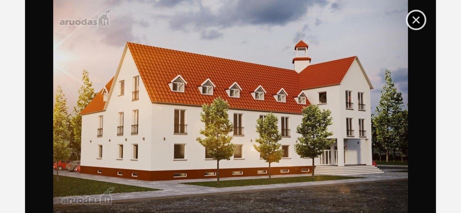 Parduodamas Pastatas Kretingos raj. Kurmaičių k. Mokyklos g. Yra Statybų Leidimas