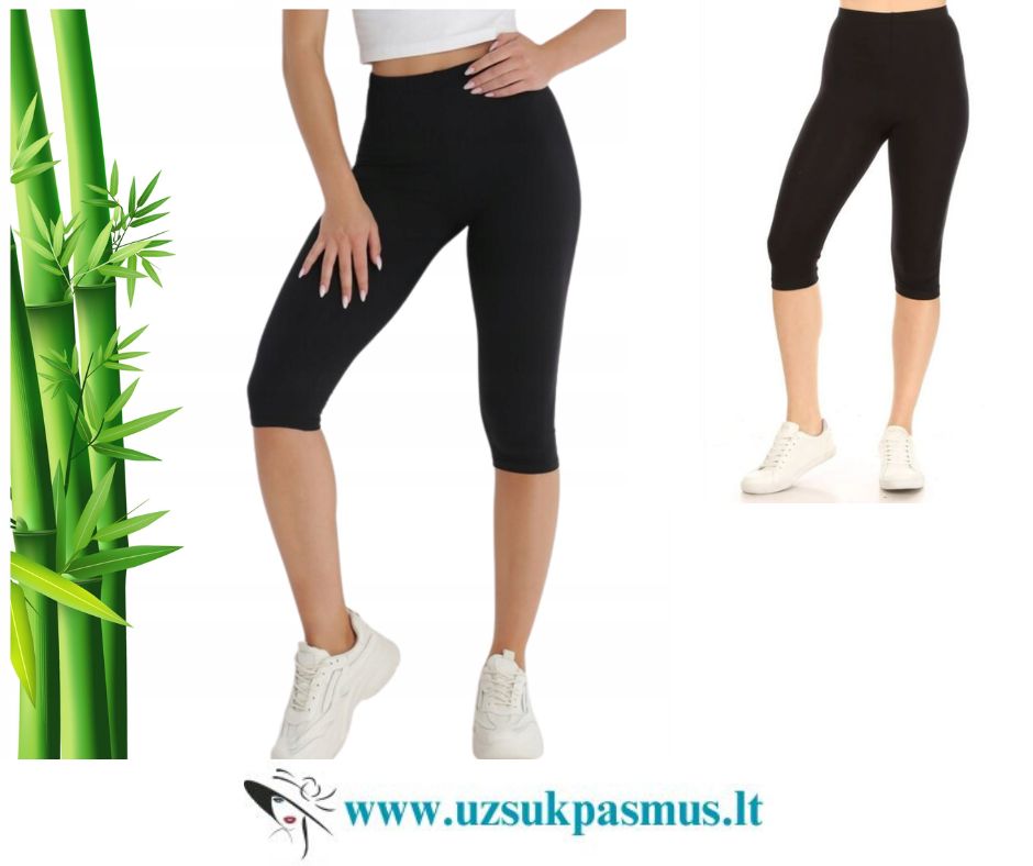 Bambukinės tamprės žemiau kelių nuo S iki XL